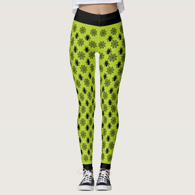 Leggings Halloween Spiderweb (Devant)