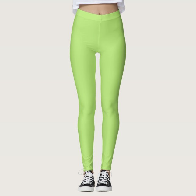 Leggings Halloween Wicked Witch Light Green Bas (Devant)