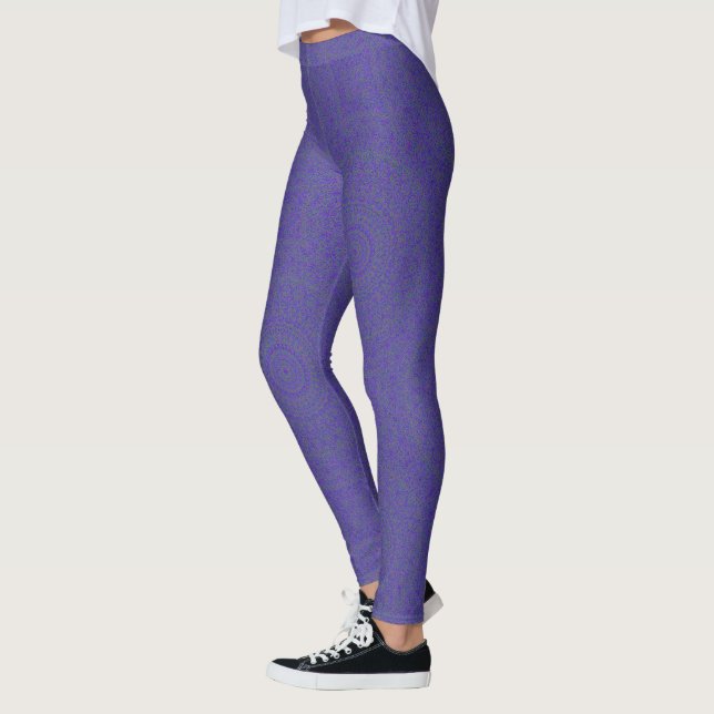 Leggings HAMbyWG - Légumineuses - Bohème pourpre (Gauche)