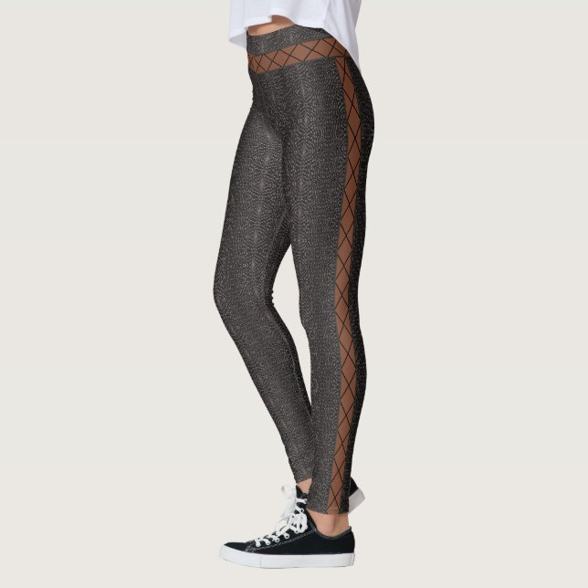 Leggings HAMbyWG - Légumineuses - Perle noire - Regarder dé (Gauche)