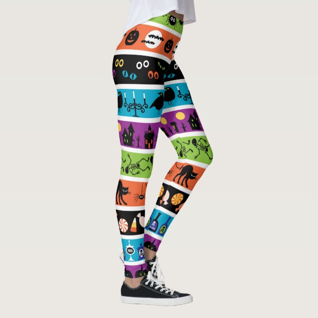Leggings Happy Halloween design (Droite)