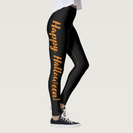 Leggings HAPPY HALLOWEEN typographie |