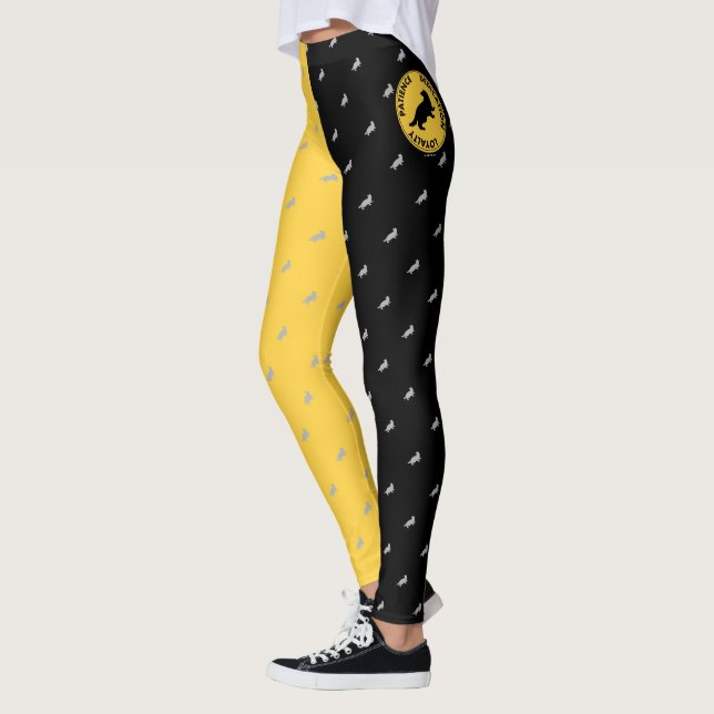 Leggings Harry Potter | HUFFLEPUFF™ Caractéristiques graphi (Gauche)