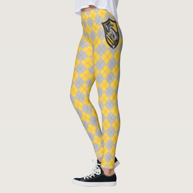 Leggings Harry Potter | Hufflepuff House Pride Crest (Gauche)