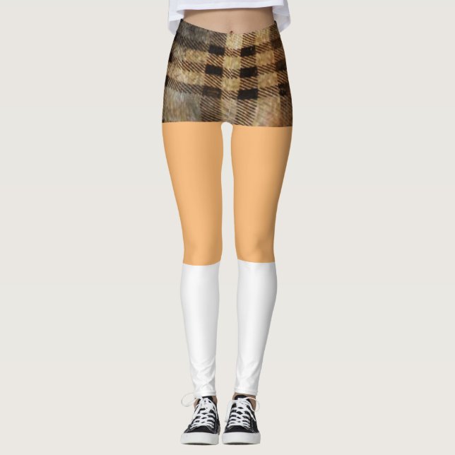 Leggings Haut de jupe et de genou (Devant)