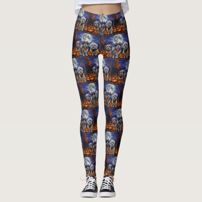 Leggings Havanais Halloween Effrayant (Devant)