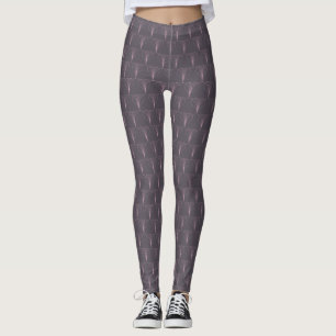 Leggings Heather Plum Heart Designer