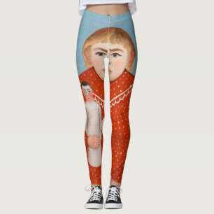 Leggings Henri Rousseau - Enfant à la poupée