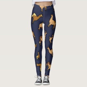 Leggings Herd de Llamas Design