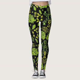 Leggings Hérisson Art populaire