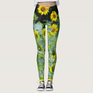 Leggings Héritage des tournesols