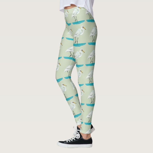 Leggings Héron blanc (Gauche)