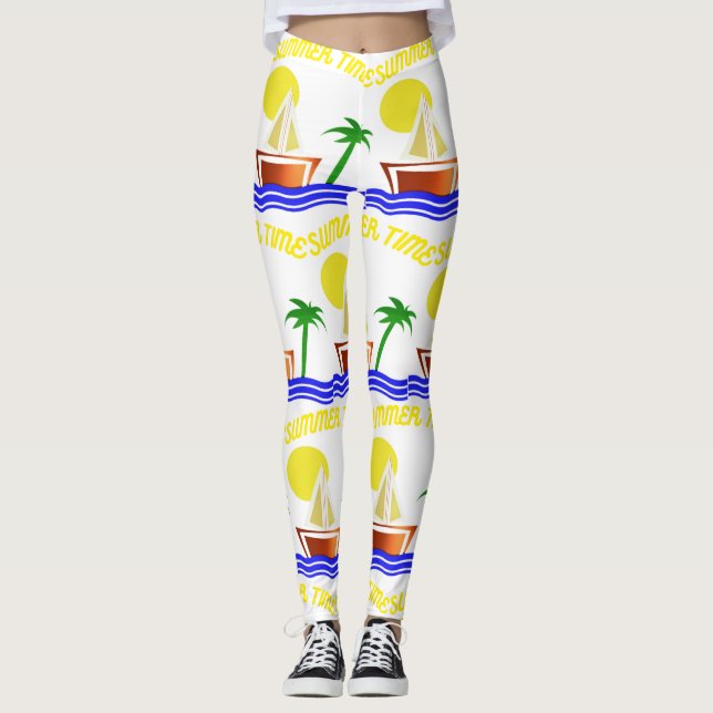 Leggings Heure d'été d'origine vraie Collection classique (Devant)