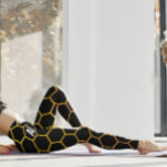 Leggings Hexagon design moderne sur simple noir<br><div class="desc">Hexagon Honeycomb Euclidean Hexadecimal Patternon simple noir,  le design est parfait pour les séances d'entraînement,  les tenues,  ou une journée normale,  et aussi comme un cadeau. c'est un design unique de l'armée de terre en.</div>