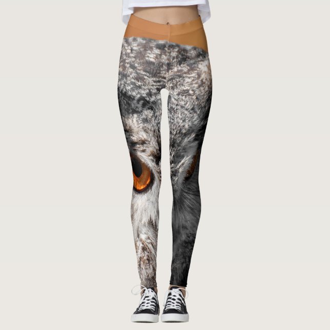 Leggings Hibou Stare (Devant)