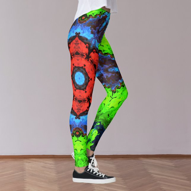 Leggings hippies psychédéliques (Créateur téléchargé)