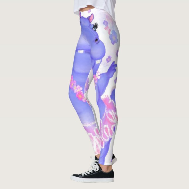 Leggings Hippo Prima Ballerina - Drôle (Gauche)