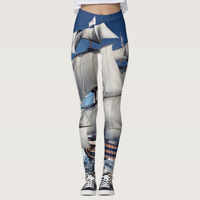 Leggings HMS Victory, illustration 3D générée par ordinateu (Devant)