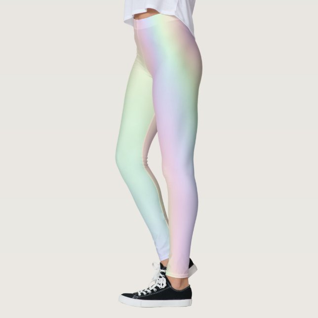 Leggings Holographie Extraordinaire et douce (Gauche)