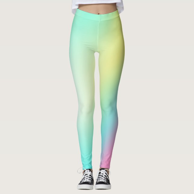 Leggings Holographique amusant cool (Devant)