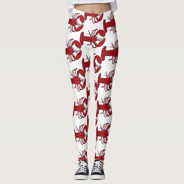 Leggings Homard rouge Thunder_Cove du Maine (Devant)