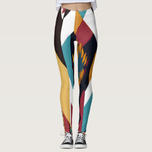 Leggings Hommage Abstrait amérindien 02
