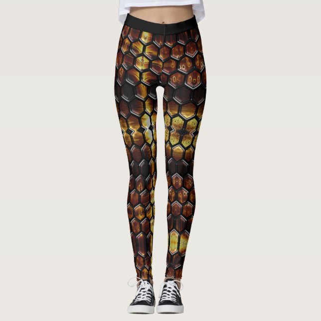 LEGGINGS HONEYCOMB LEGINGS (Devant)