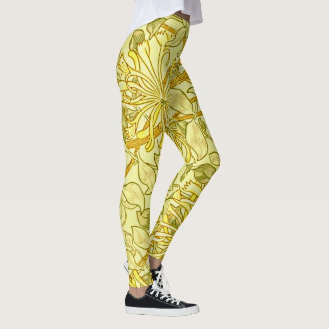 Leggings Honeysuckel Yellow par William Morris (Droite)