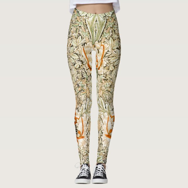 Leggings Honeysuckle, William Morris (Devant)