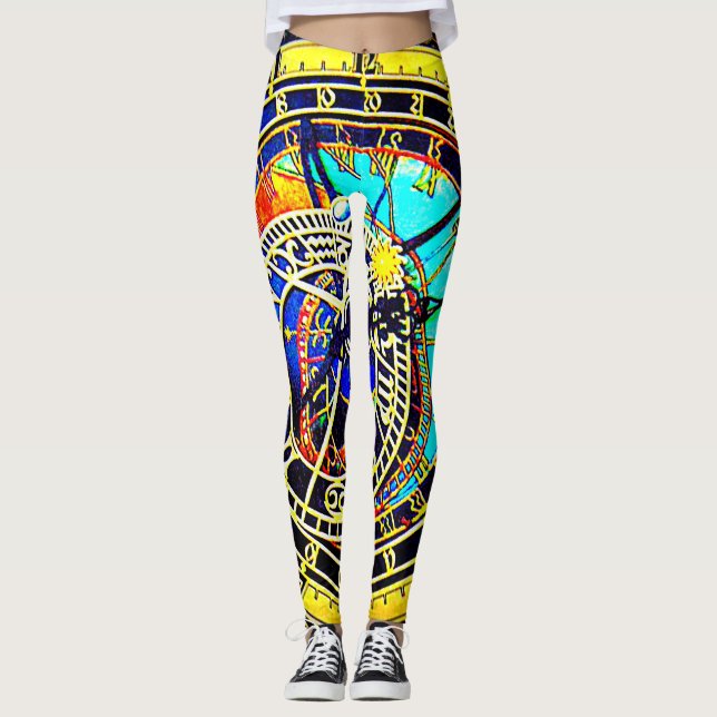 LEGGINGS HORLOGE ASTRONOMIQUE (Devant)