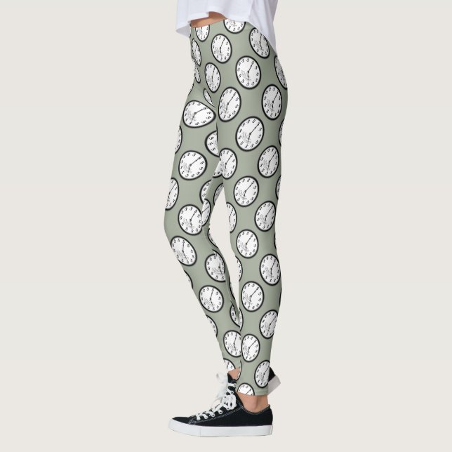 LEGGINGS HORLOGE CINQ HEURES (Gauche)