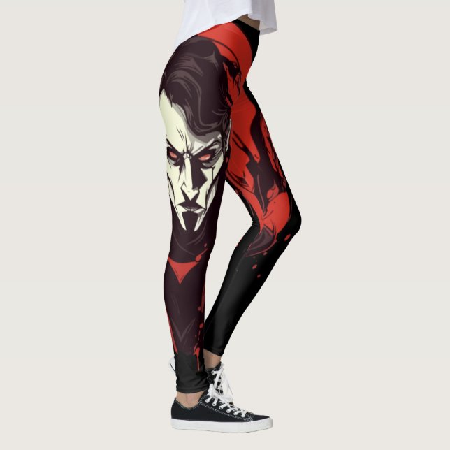 Leggings Horreur à yeux rouges (Droite)