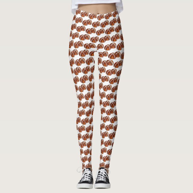 Leggings Hot Cross Buns British Food Baking Pâques de Pâque (Devant)