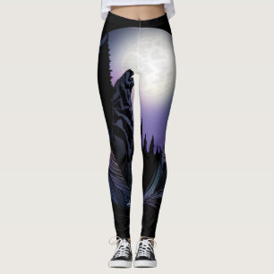 Leggings Howling Wolf