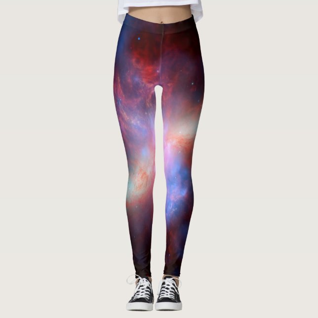 LEGGINGS HUBBLE TÉLESCOPE NEBULA ASTROPHOTO (Devant)