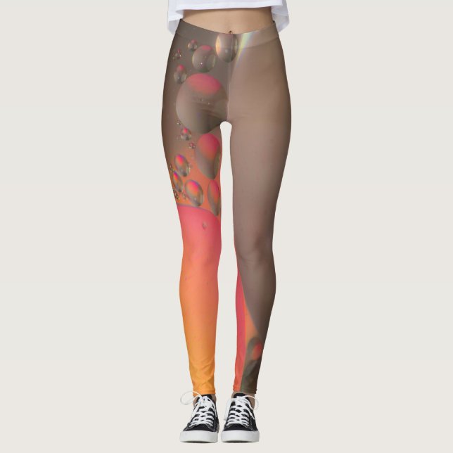 Leggings Huile sur l'eau (Devant)