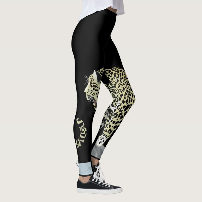 Leggings Hurlement de Jaguar ! Guêtres (Droite)