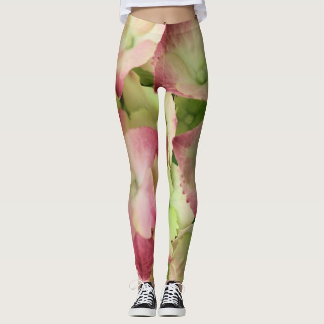 Leggings Hydrangée (Devant)