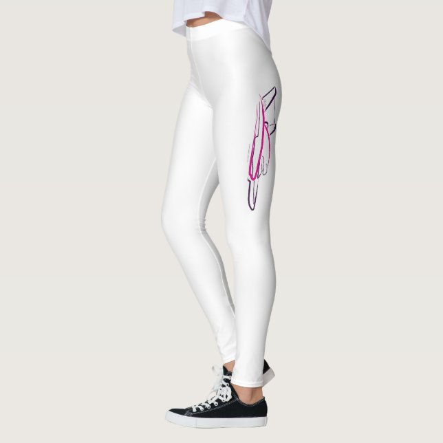 Leggings Hydroplane 01 Rose (Gauche)