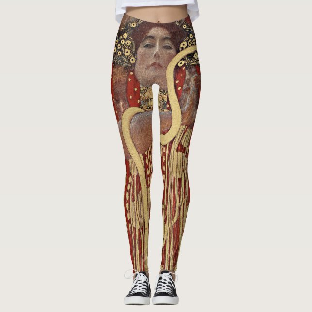 Leggings Hygieia par Gustav Klimt, Art Nouveau Vintage (Devant)