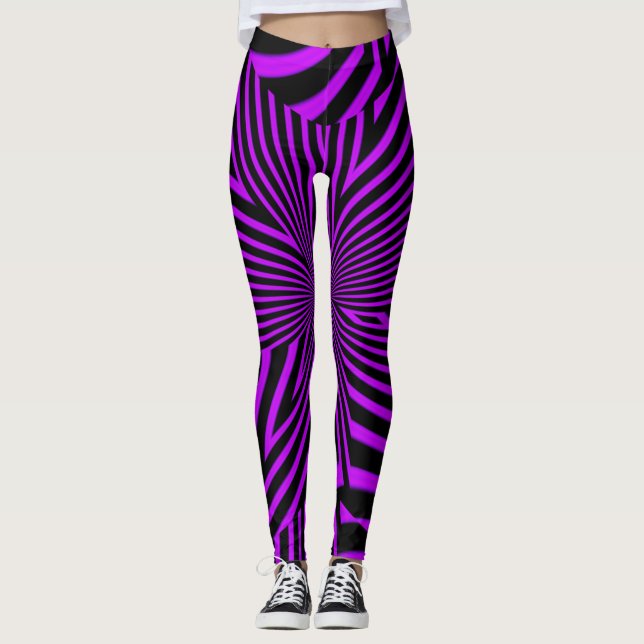 Leggings Hyper violet (Devant)