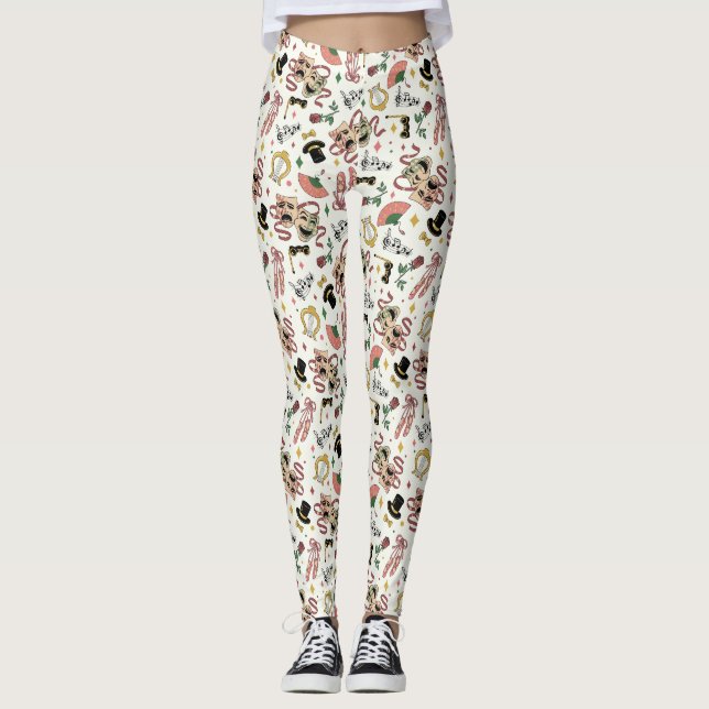 Leggings I Love Theatre (Devant)