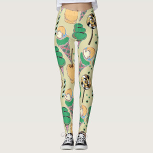 Leggings Ice cream pattern Lollies pattern lollipop 25