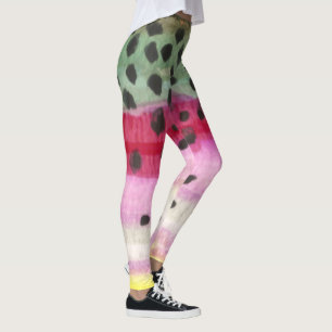 Leggings Ichthyologie de la pêche de la truite arc-en-ciel