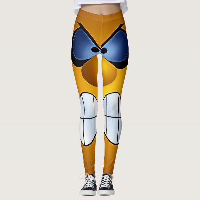 Leggings icône - Je suis très énervé - (Devant)