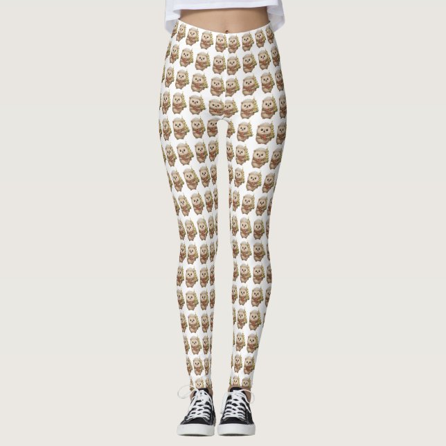 Leggings Igel Illustrations (Devant)