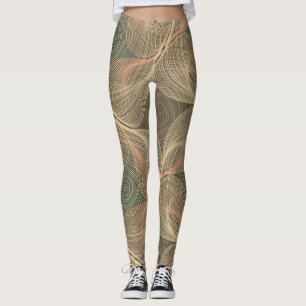 Leggings Illusions optiques : Intrigue géométrique