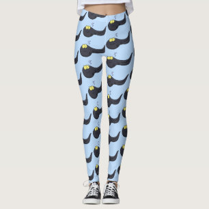Leggings Illustration amusante de dessin animé en têtard