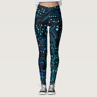Leggings Illustration de conception de carte de circuit Cus