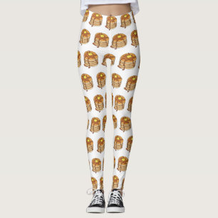 Leggings Illustration de dessin animé de Pancake